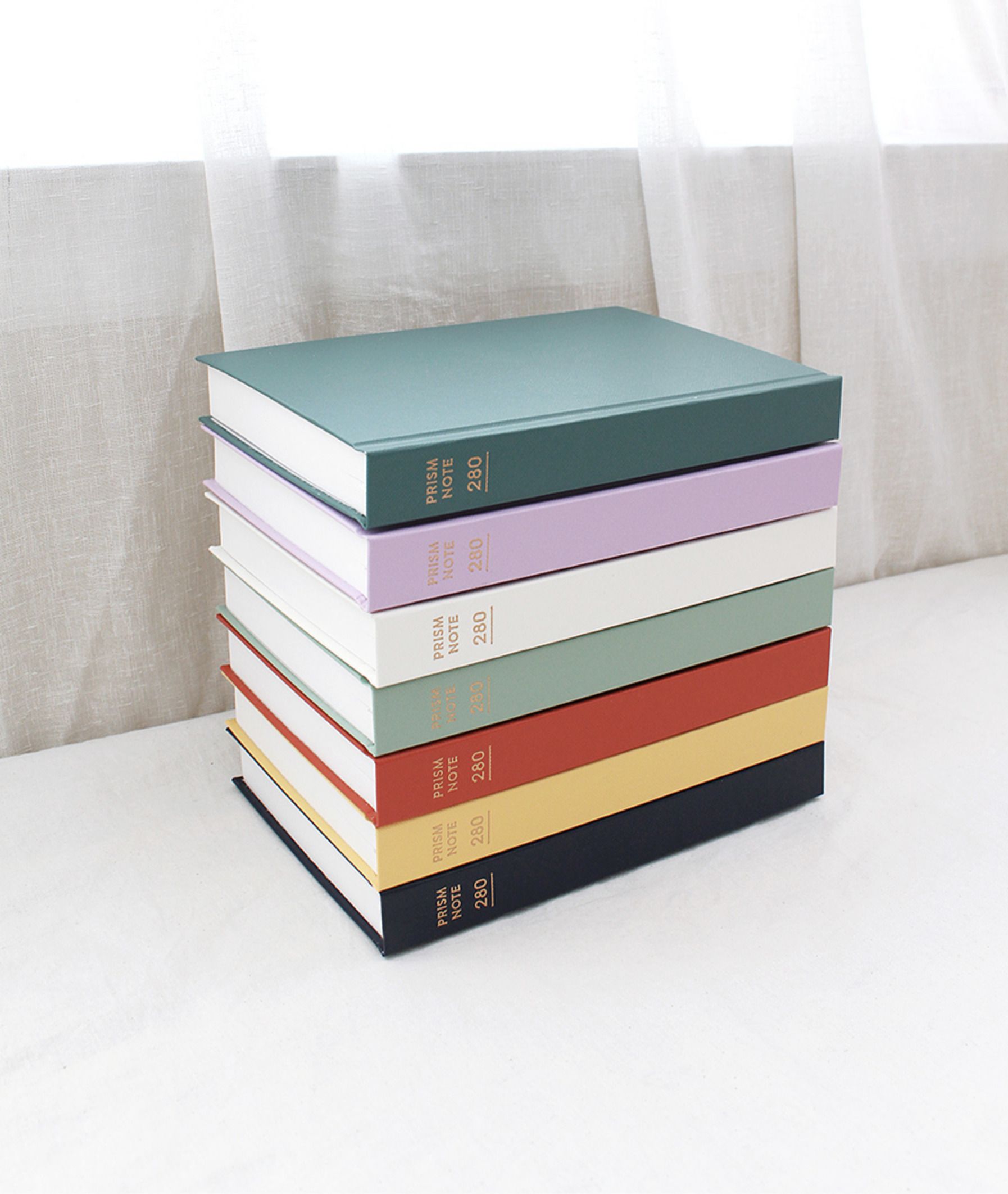 Prism B6 280p Hardcover Lined Notebook