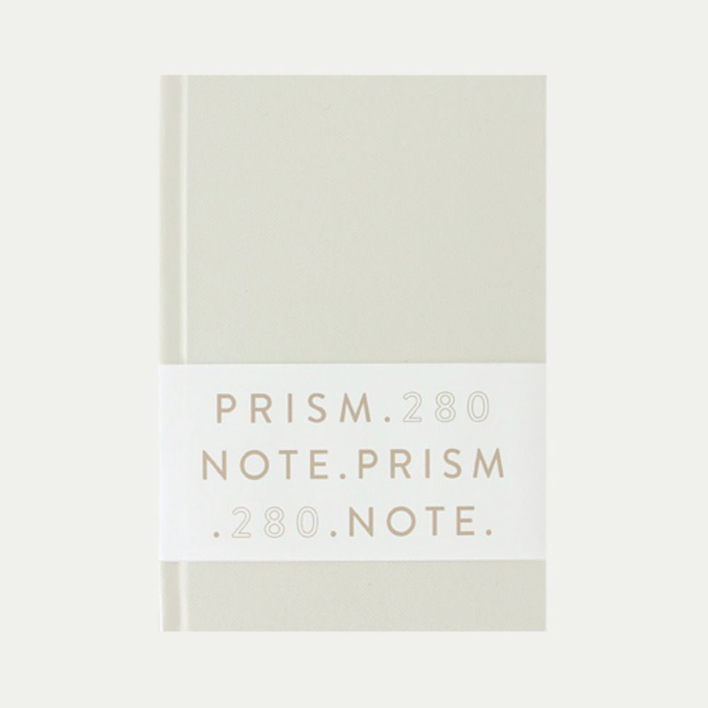 Prism B6 280p Hardcover Lined Notebook