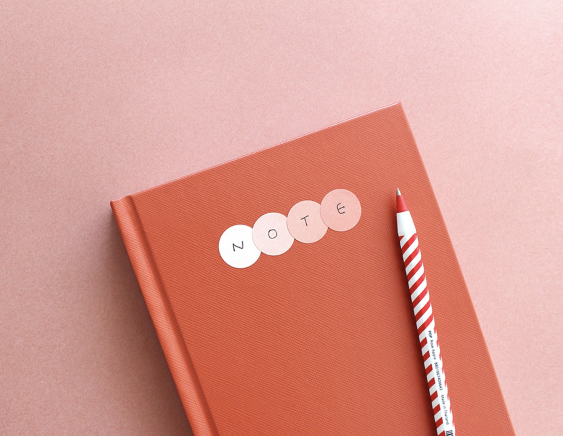 Prism B6 280p Hardcover Lined Notebook