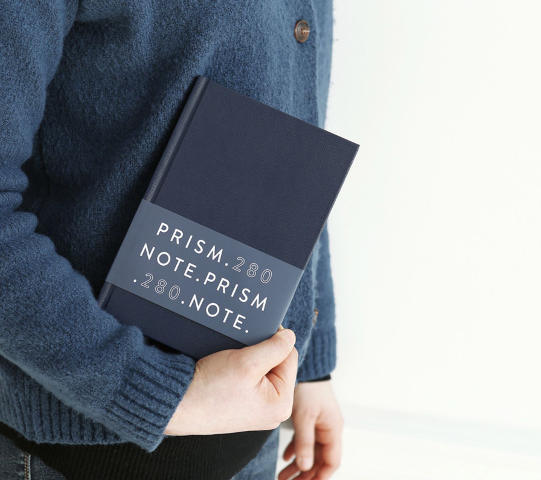 Prism B6 280p Hardcover Lined Notebook