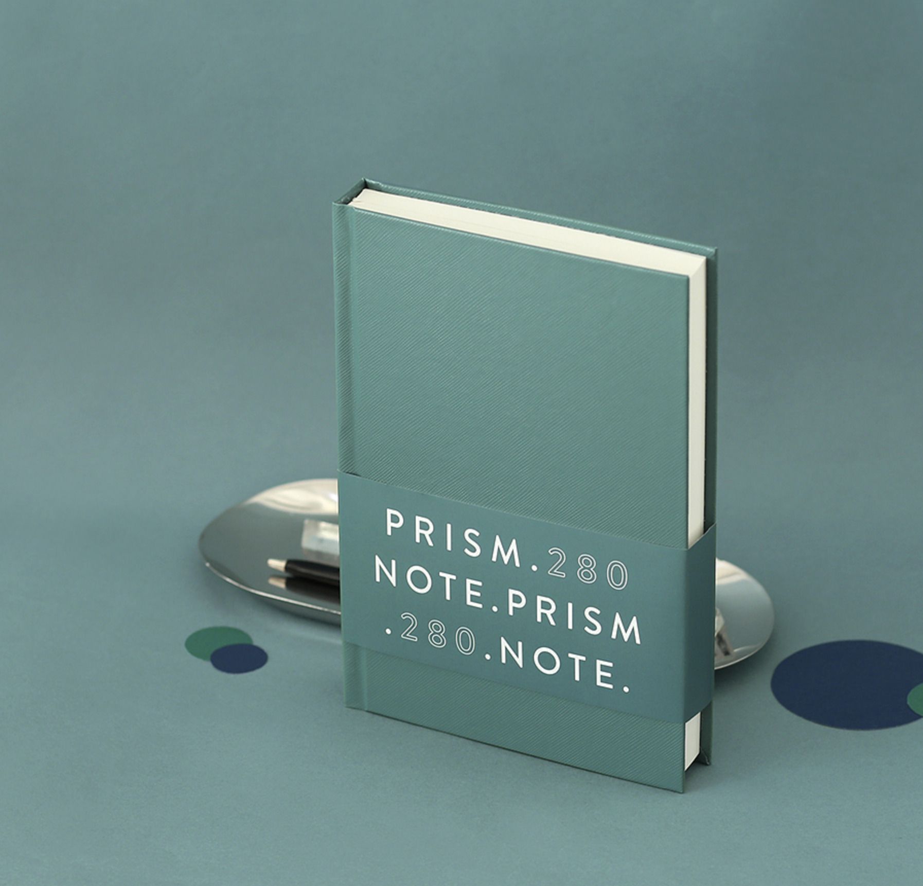 Prism B6 280p Hardcover Lined Notebook