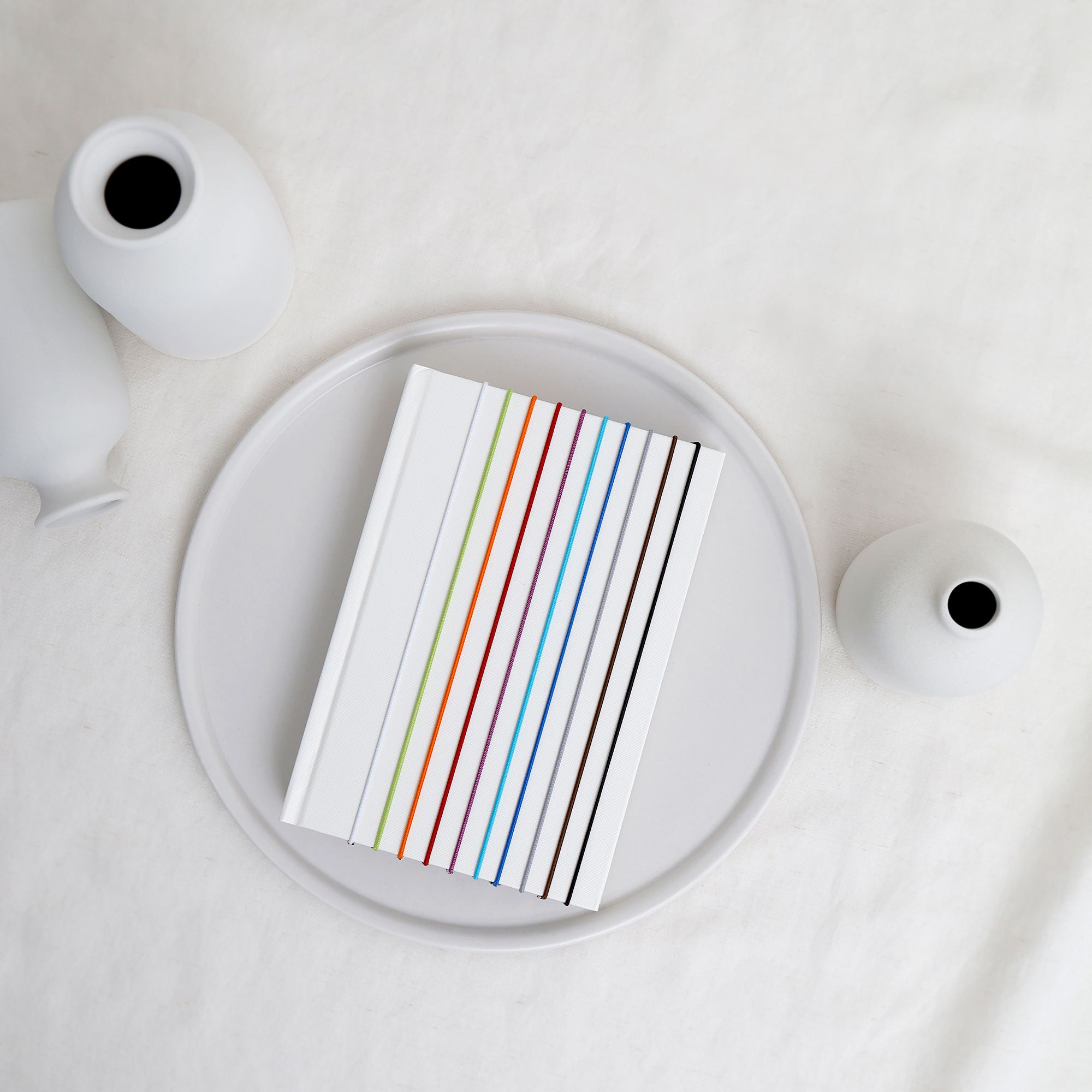 Prism B6 280p Hardcover Lined Notebook