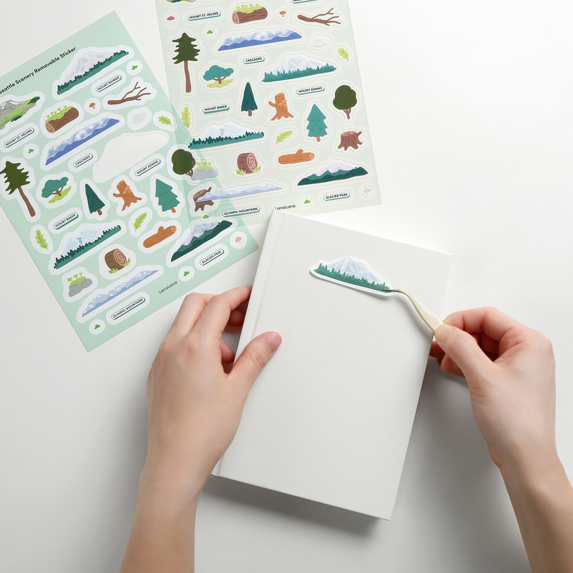 Prism B6 280p Hardcover Lined Notebook