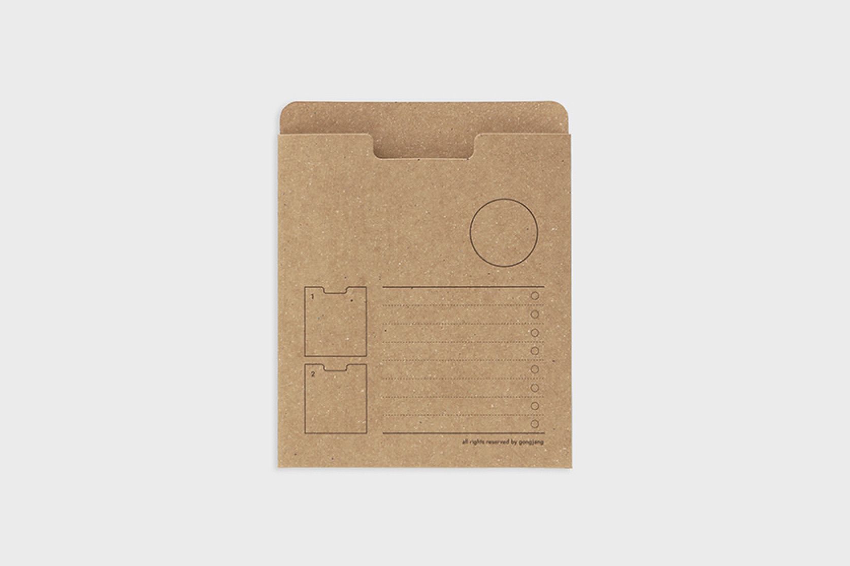 MochiThings Small Natural Archiving Pocket Holder