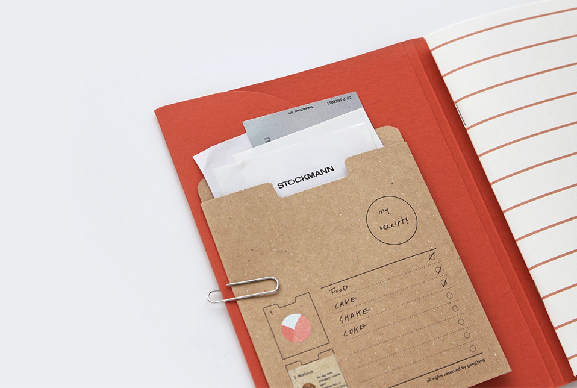 MochiThings Small Natural Archiving Pocket Holder