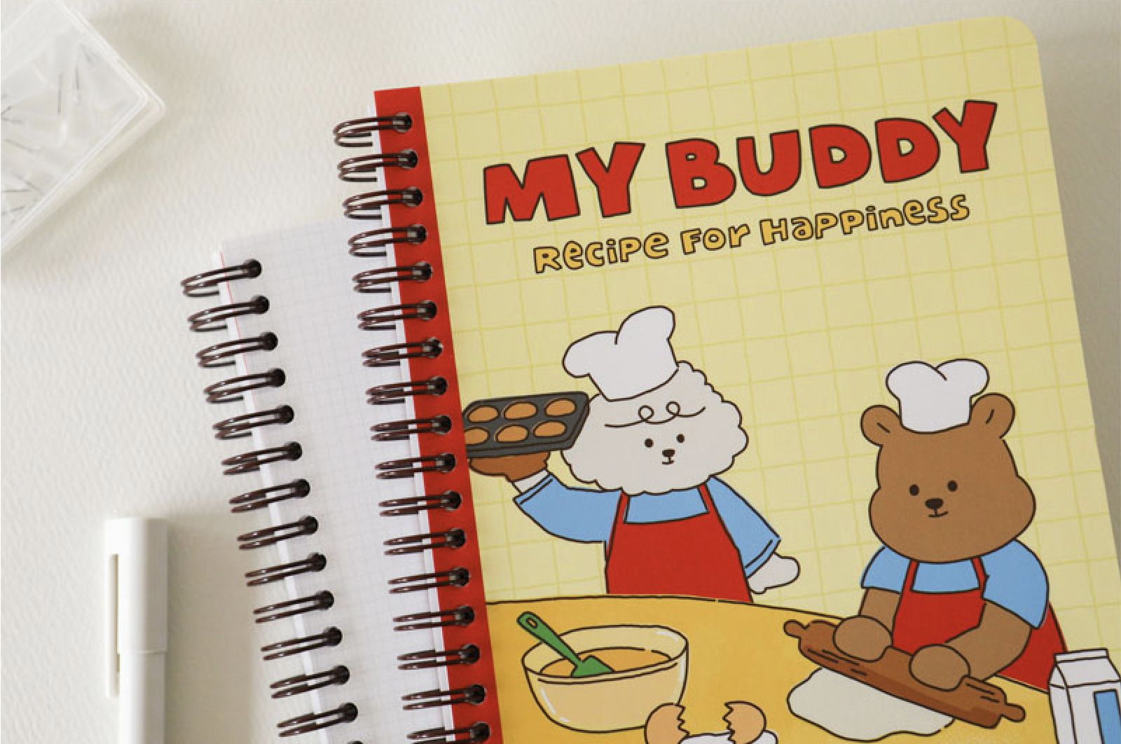 MochiThings: My Buddy A5 Spiral Notebook v2