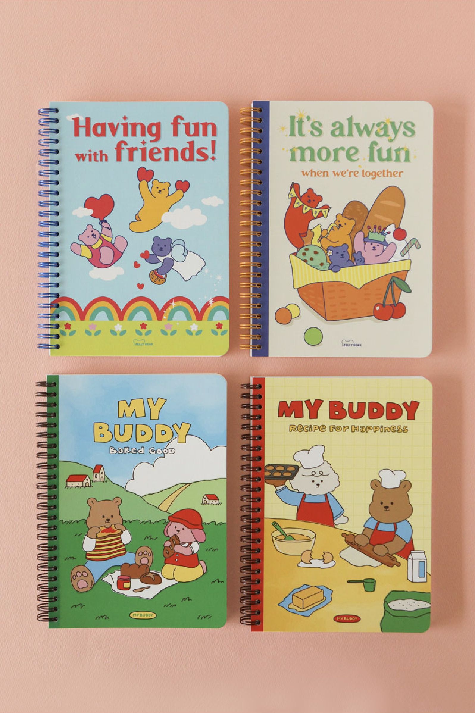 MochiThings: My Buddy A5 Spiral Notebook v2