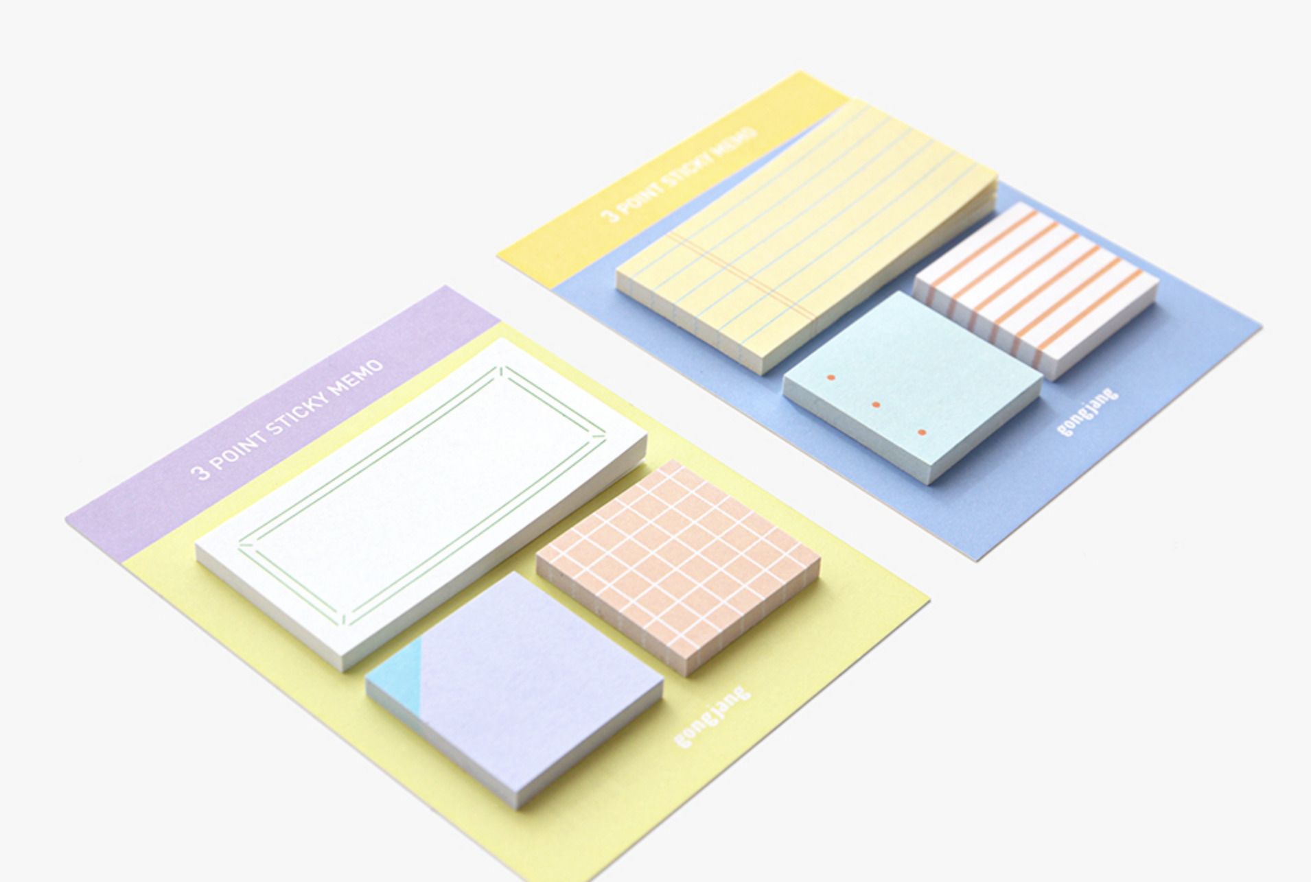 MochiThings: 3 Pattern Point Sticky Note v2