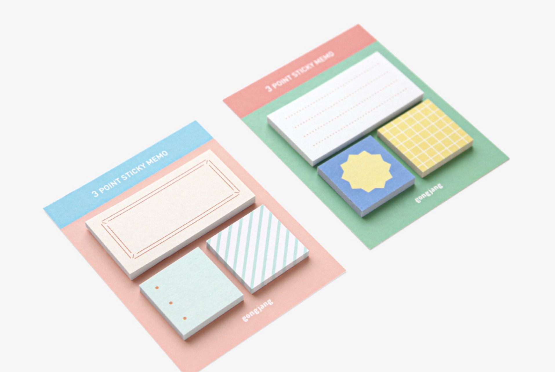 MochiThings: 3 Pattern Point Sticky Note v2