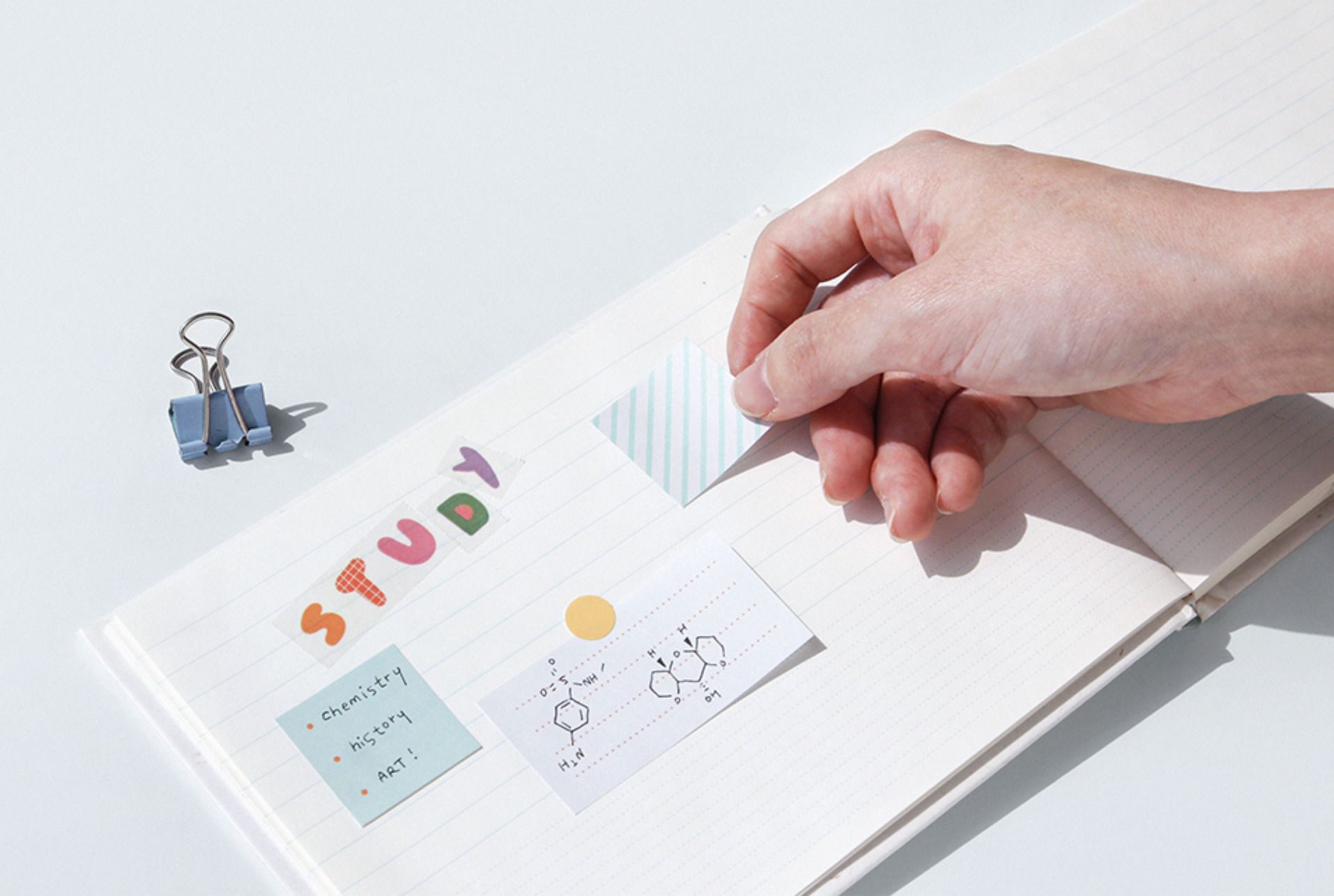 MochiThings: 3 Pattern Point Sticky Note v2