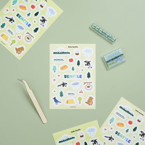Be On D Sticker Tweezers