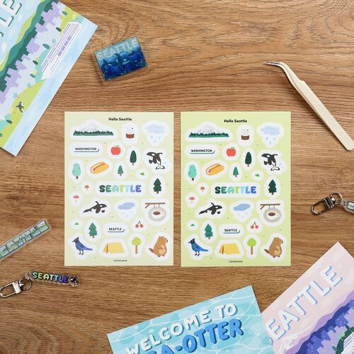 Be On D Sticker Tweezers