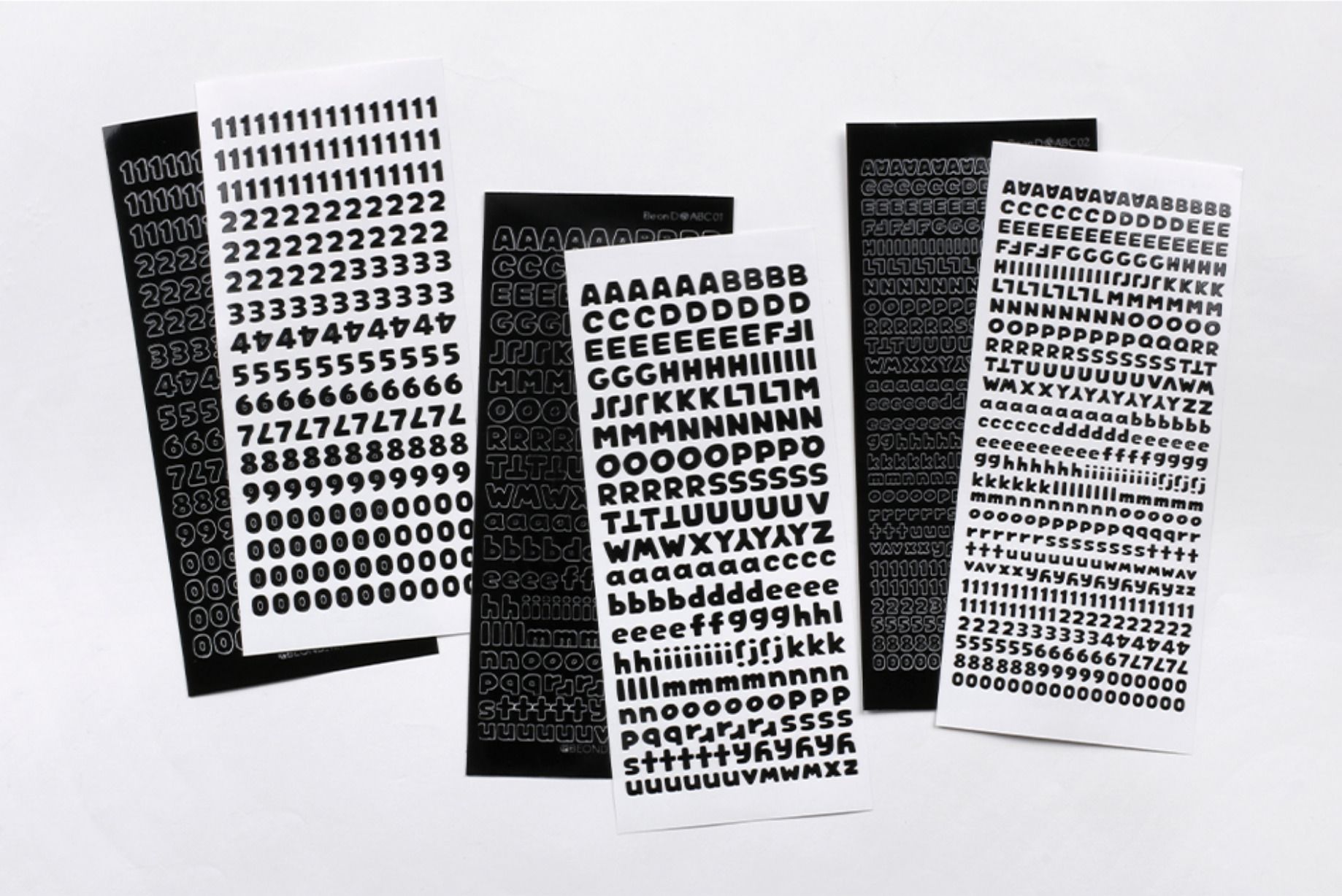 MochiThings: 10pcs Number&Alphabet Sticker Set