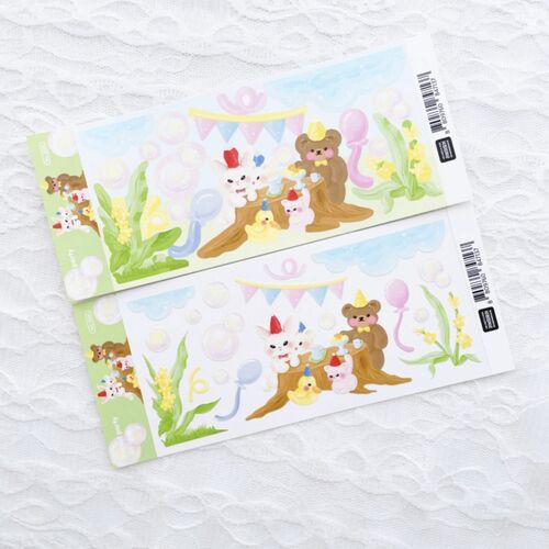 Spring Themed Slim Sticker - Image 1