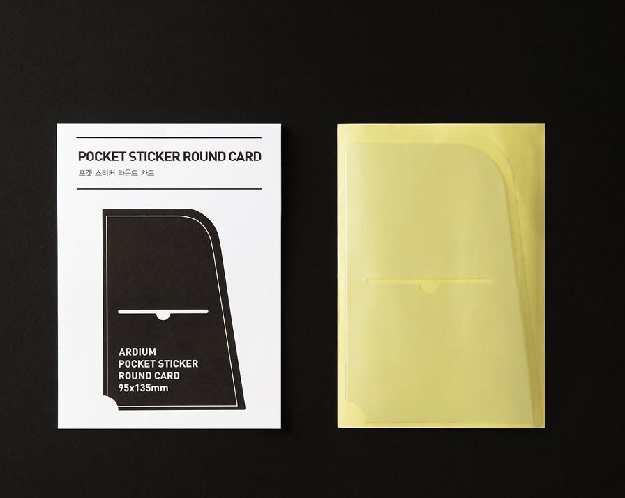 Pocket Type Sticker MochiThings: Round Card Pocket Sticker