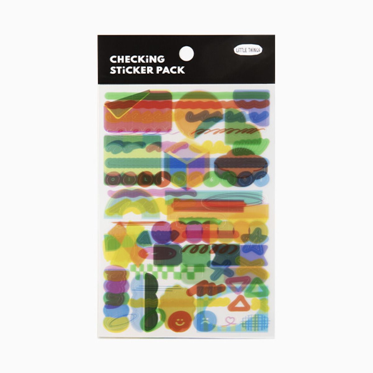 MochiThings: 8pcs Little Things See-through Sticker Set