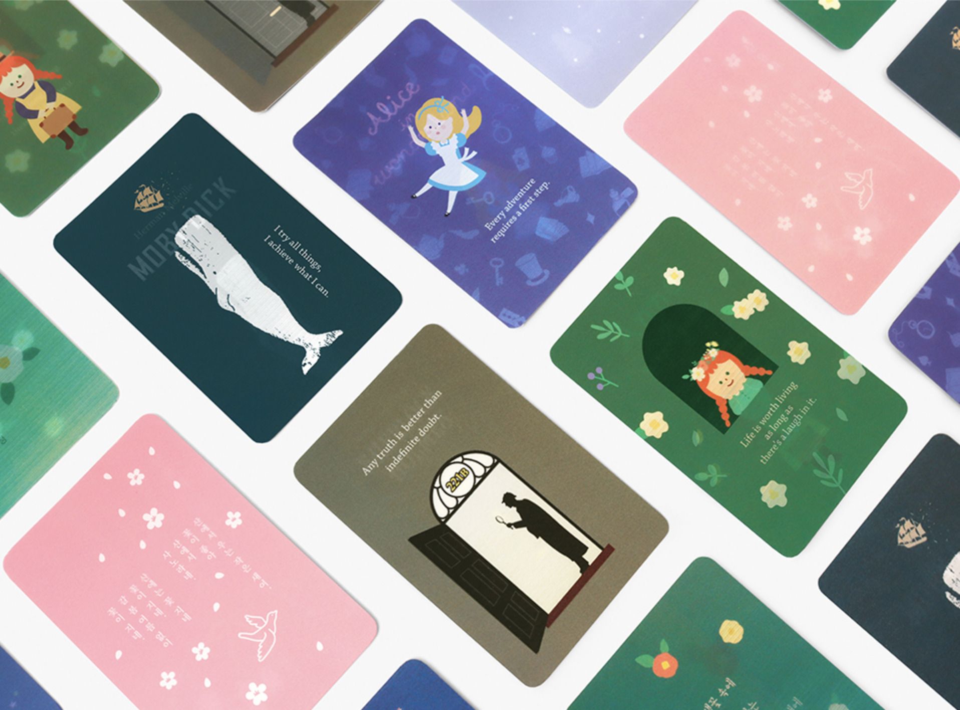 ミューズさま専用❣️ジャンクジャーナル　雑記帳　フラワー&ねこ&フラワー MochiThings: World Literature Lenticular Bookmark