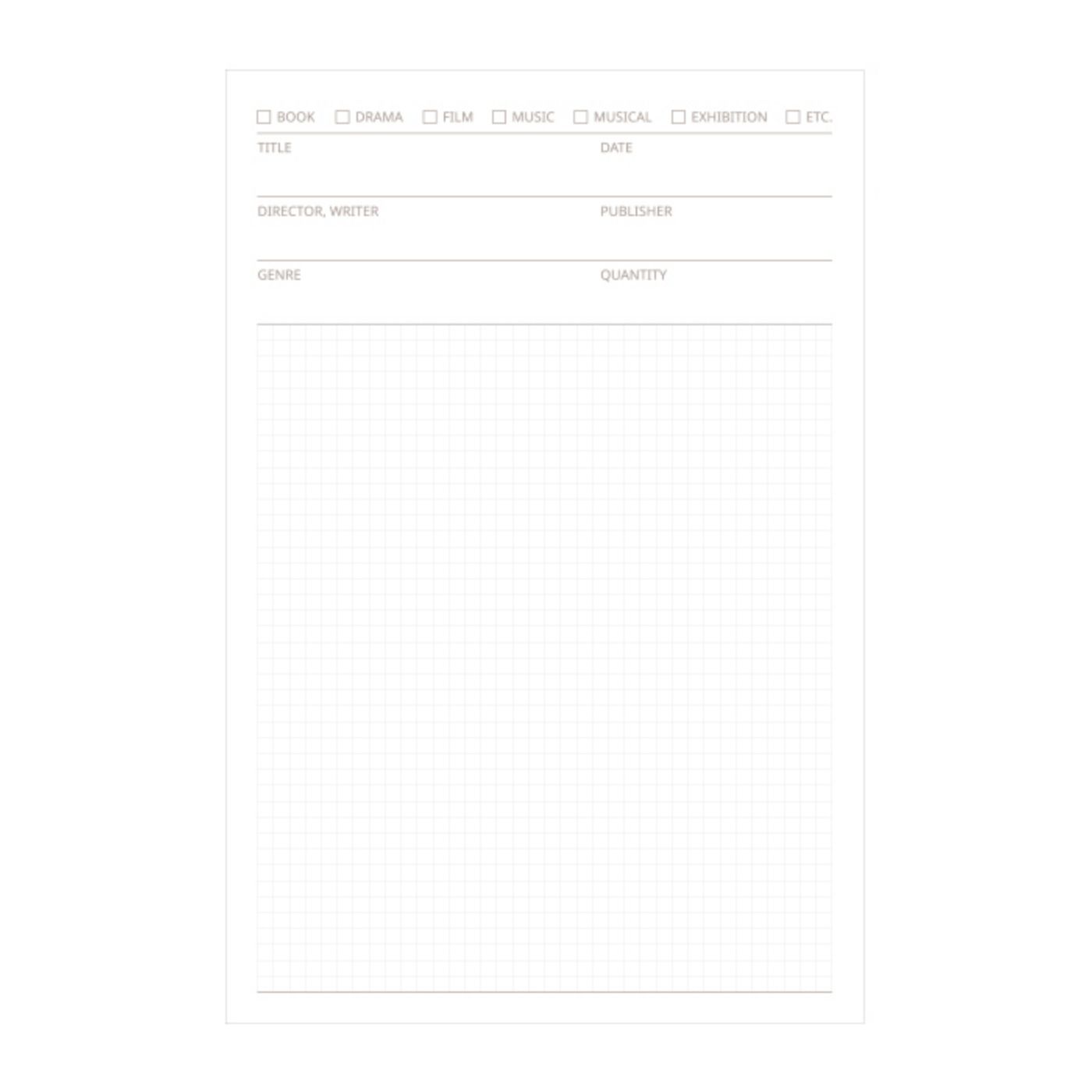 Review Recording Sticky Note