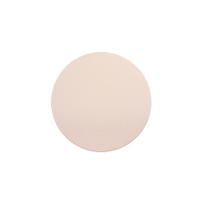 Round Vegan Leather Mouse Pad