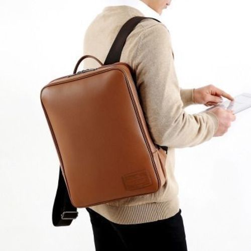 leather backpack square