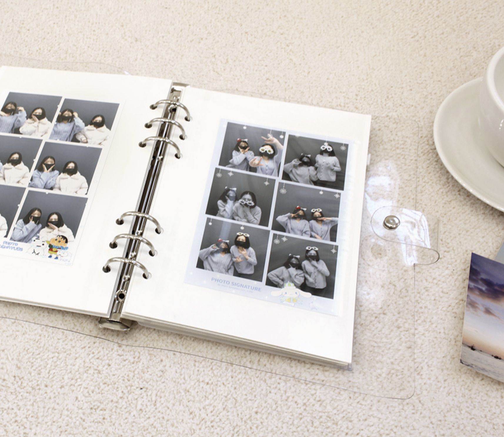 6 Ring A5 Magnetic Photo Album Refill