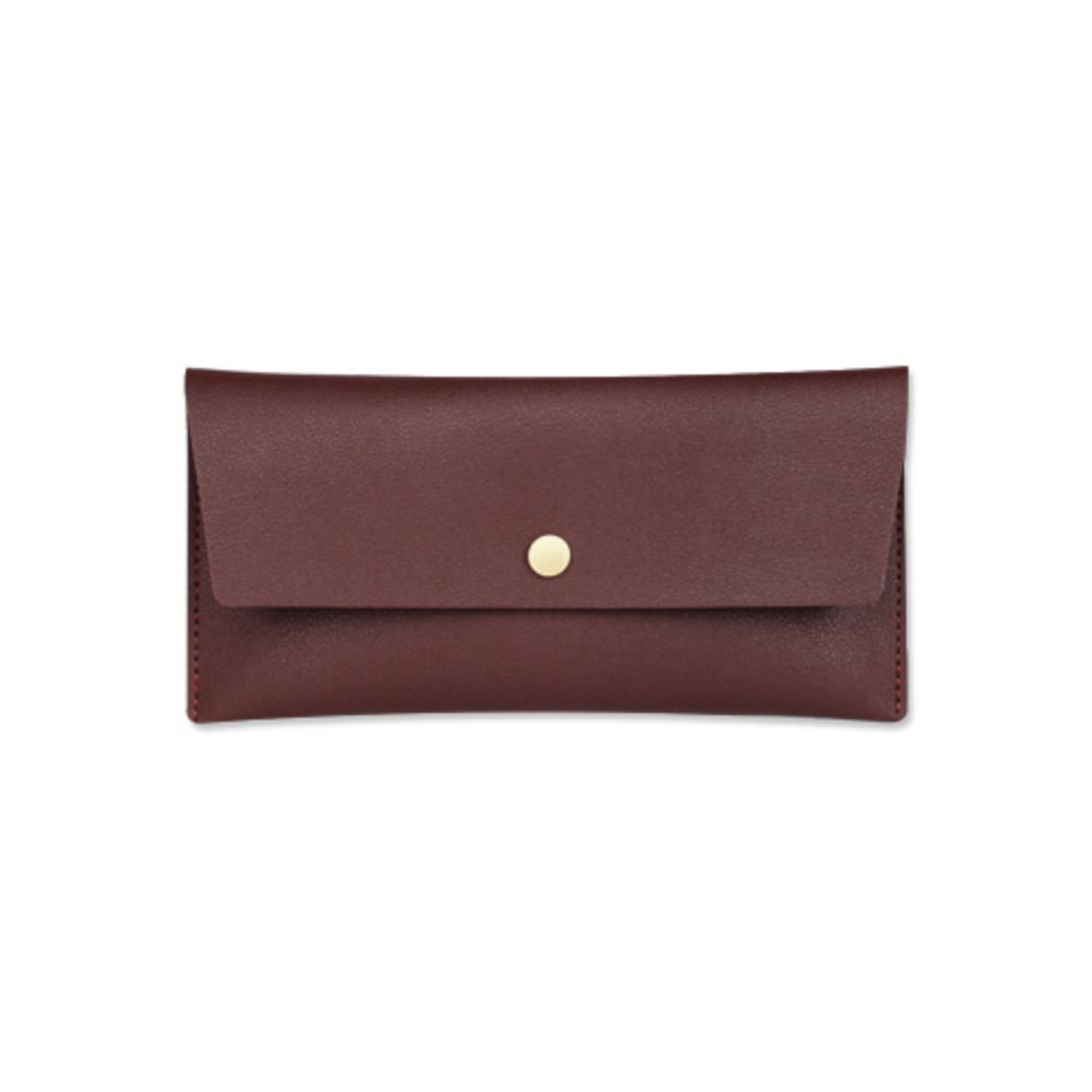 Vegan Leather Cash Envelope Pouch