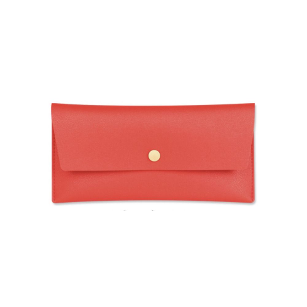 Vegan Leather Cash Envelope Pouch