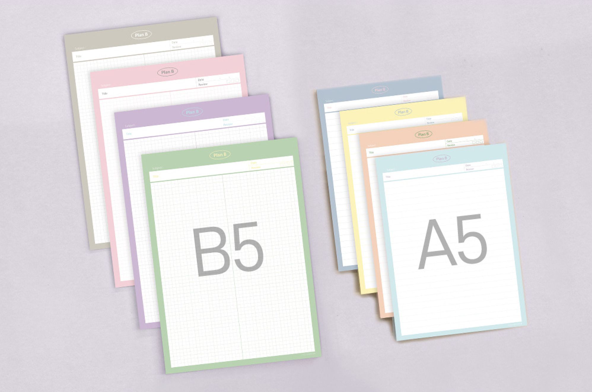 MochiThings: Plan B A5 Notepad