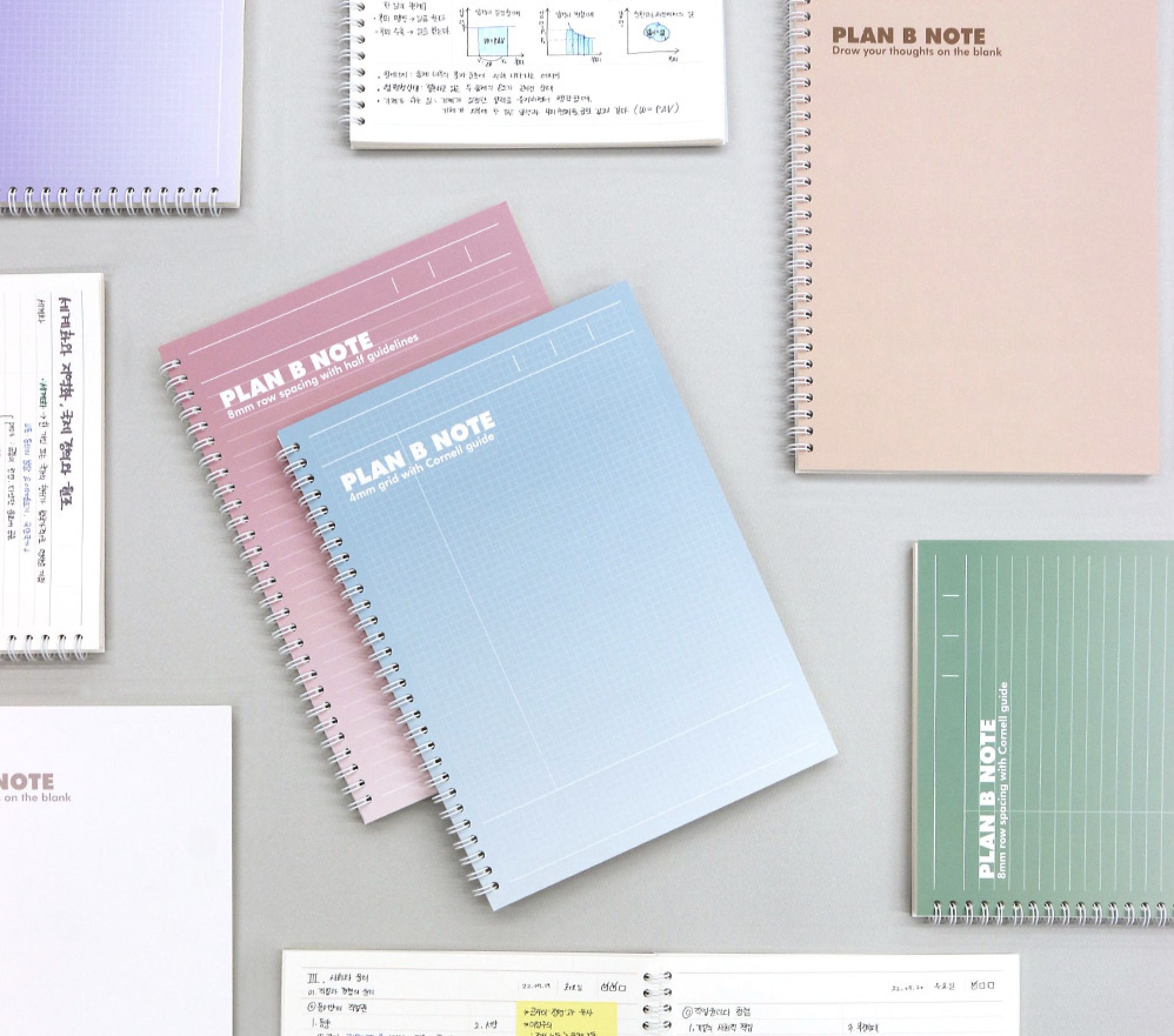 MochiThings: Large Plan B Spiral Notebook