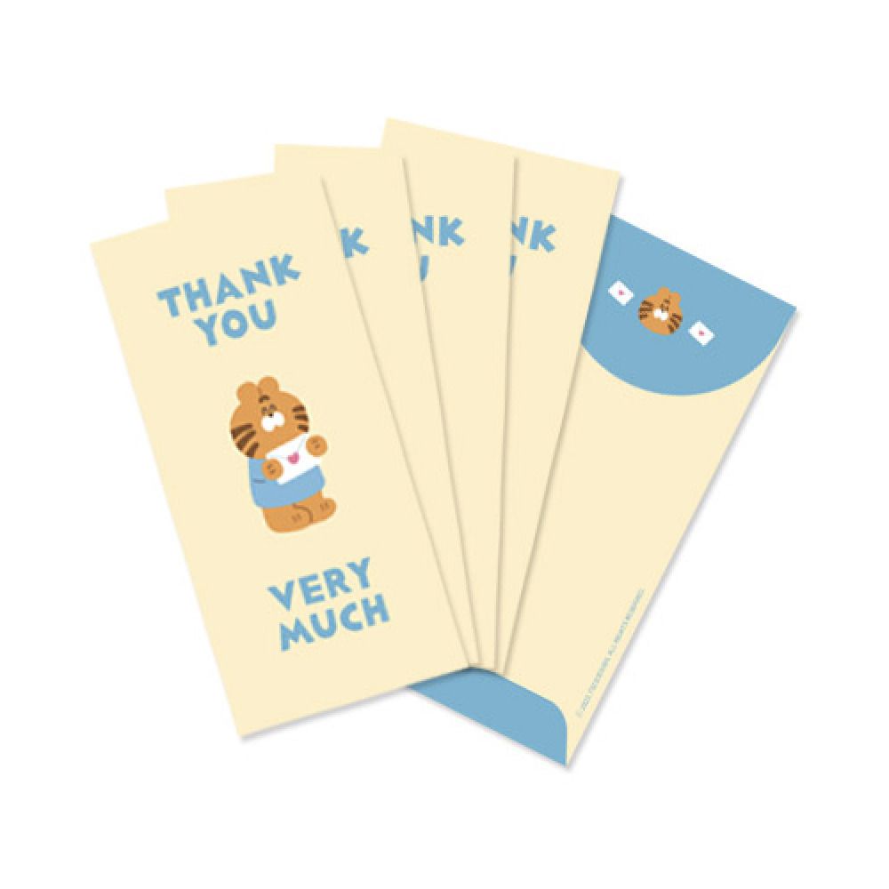 5pcs Every Holiday Gift Envelope Set