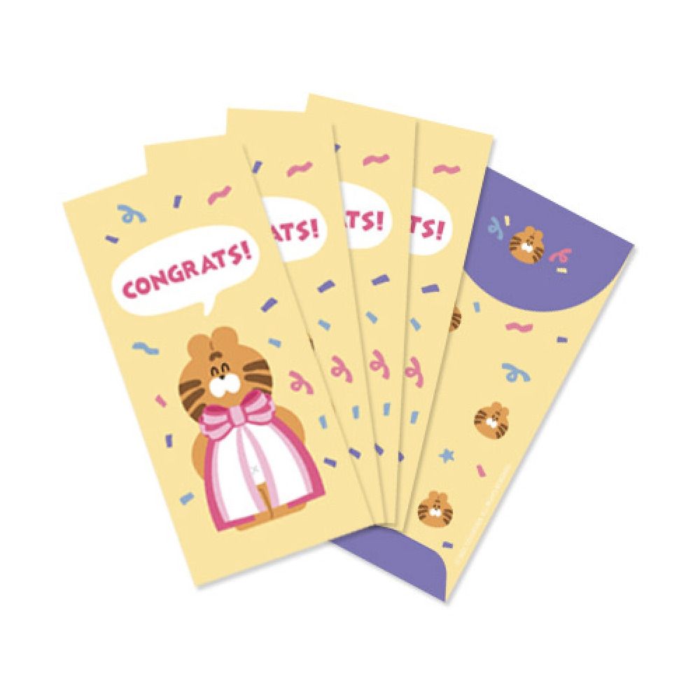 5pcs Every Holiday Gift Envelope Set