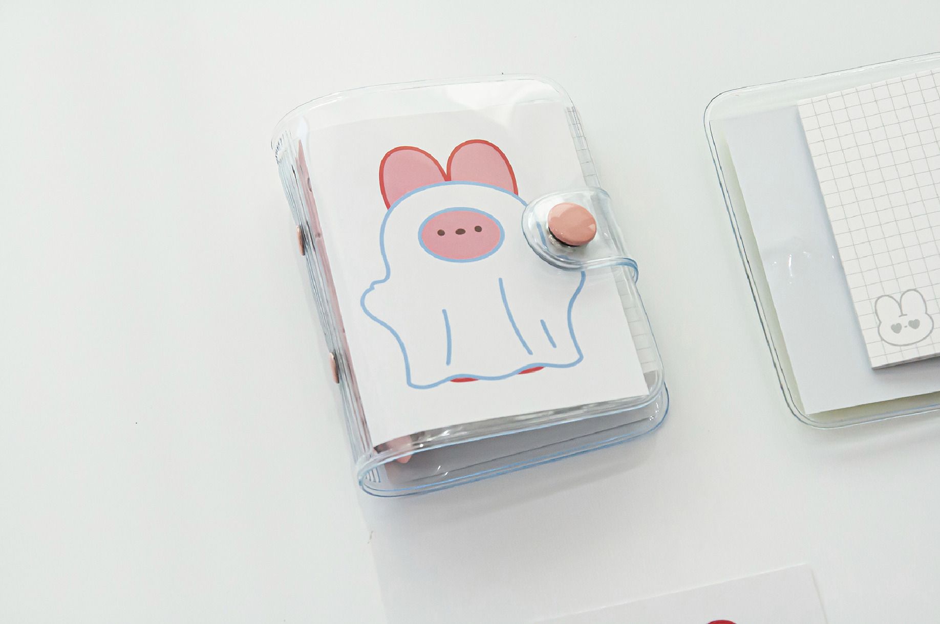 Bunny Mini 3 Ring Binder + Note Set