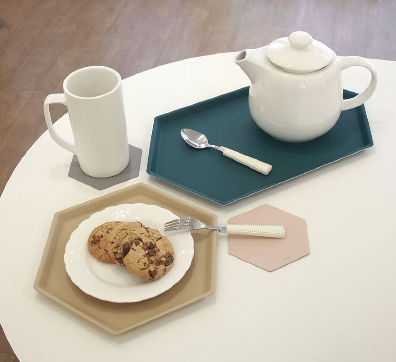 Large Hexagon Puzzle Tray