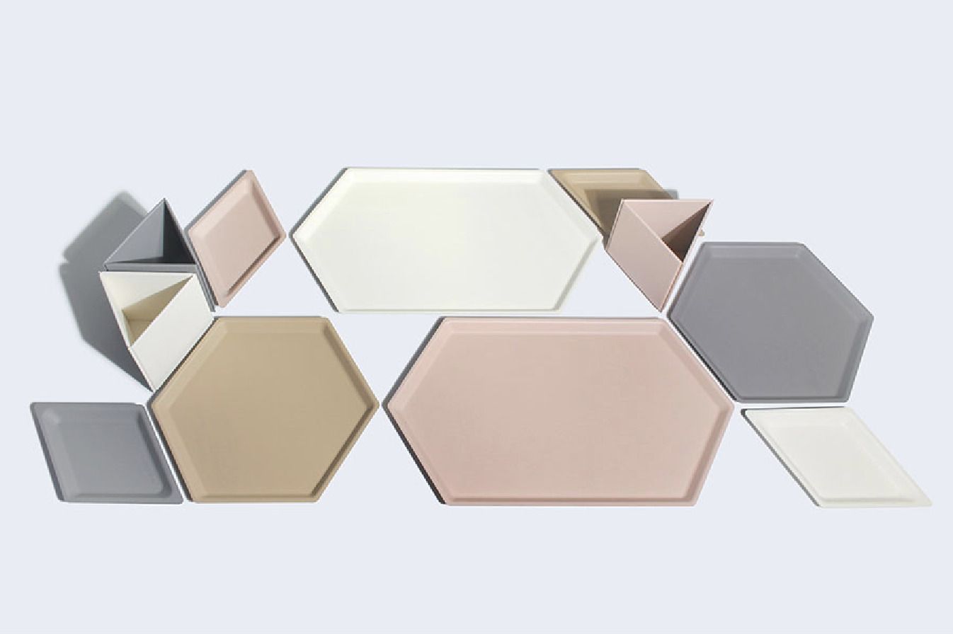 Large Hexagon Puzzle Tray