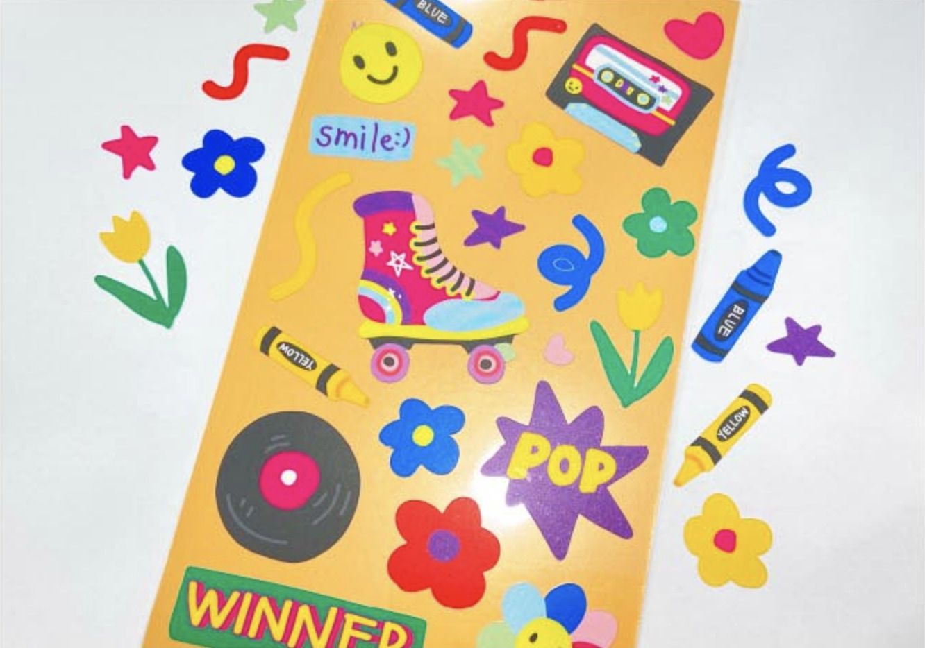 Petit Illustration Deco Sticker