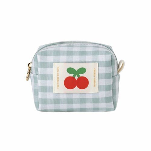 Mini Piyo Check Pouch - Image 4