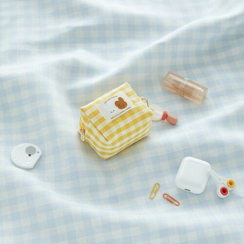 Mini Piyo Check Pouch - Image 11
