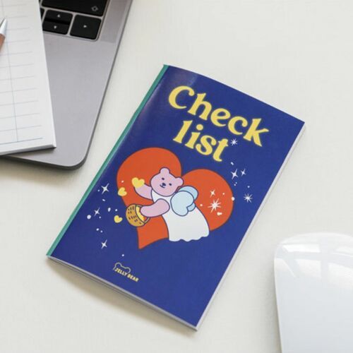 Jelly Bear Checklist Notebook - Image 2
