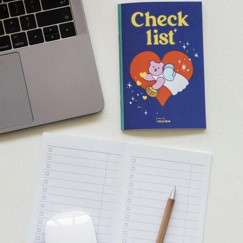 Jelly Bear Checklist Notebook - Image 3
