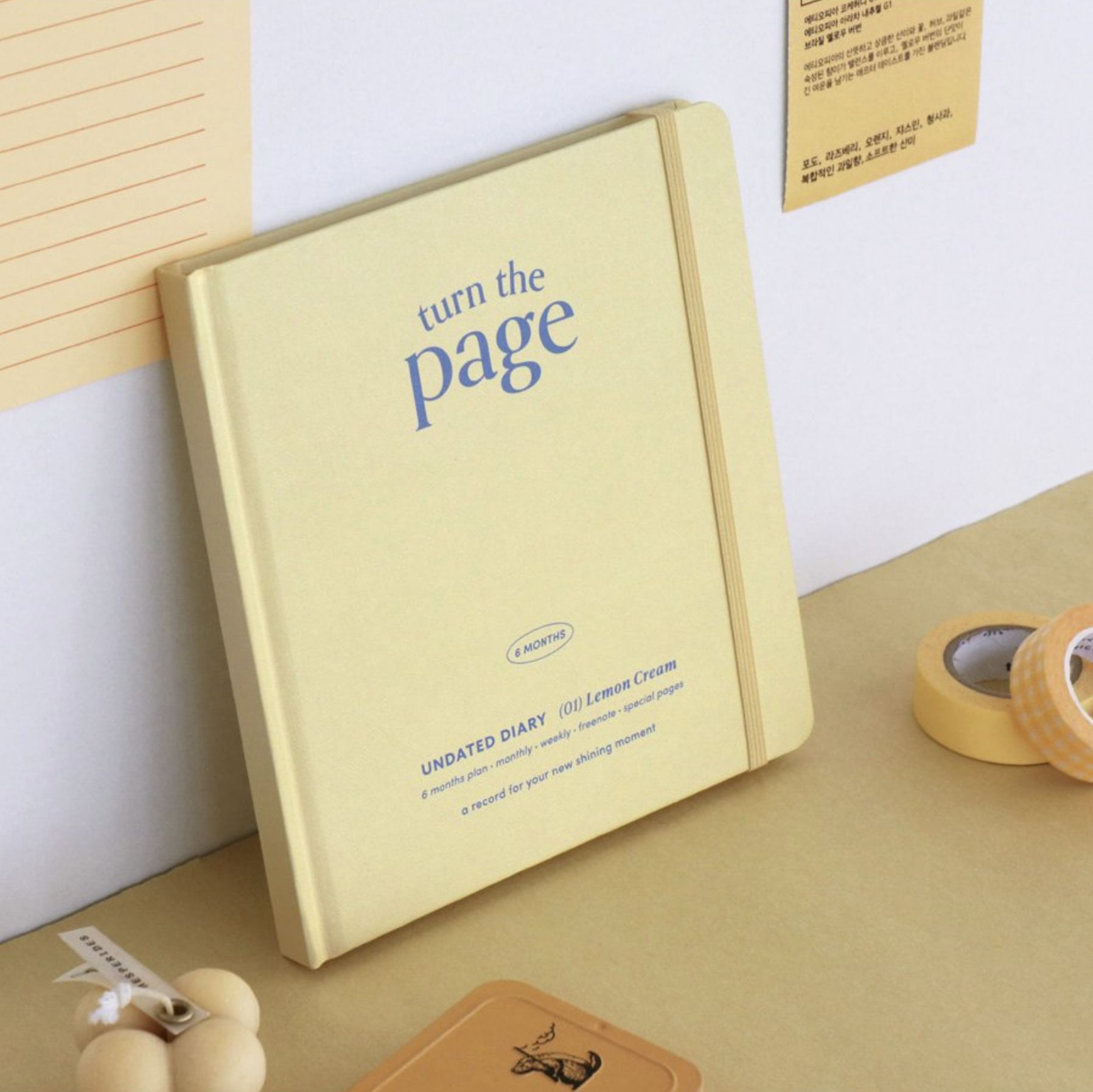 Turn the Page Semi Year Planner