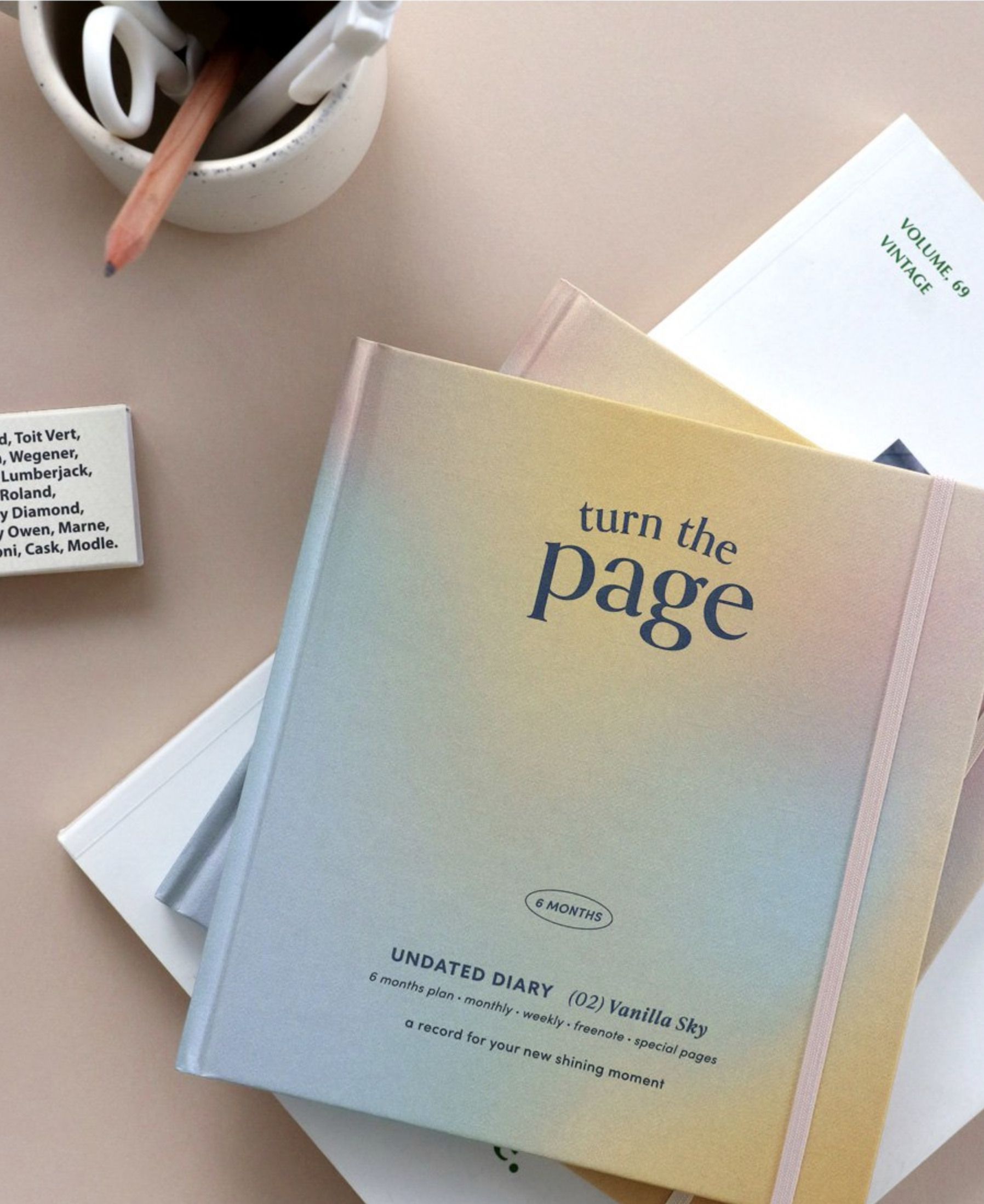 Turn the Page Semi Year Planner