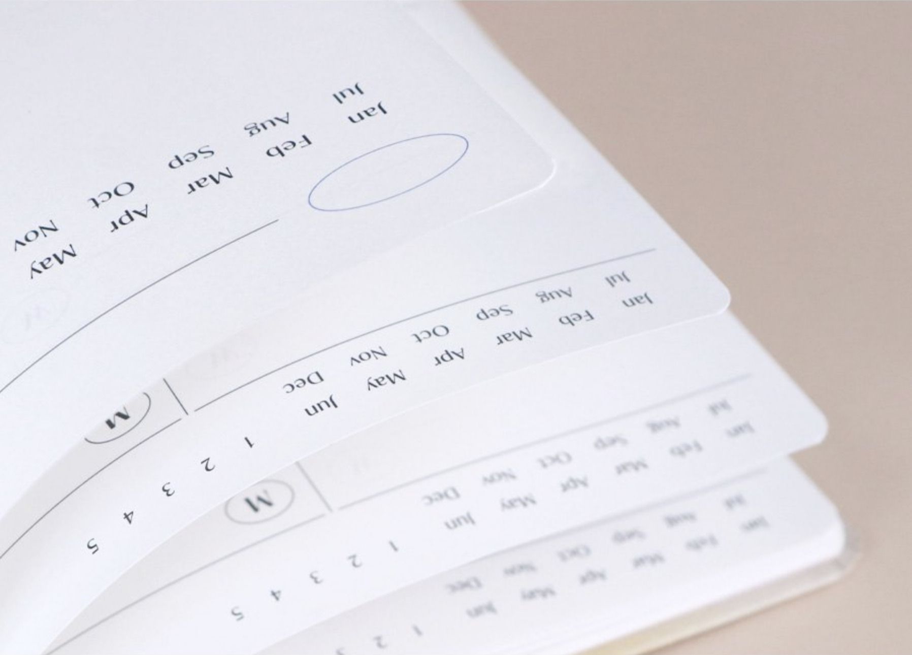 Turn the Page Semi Year Planner