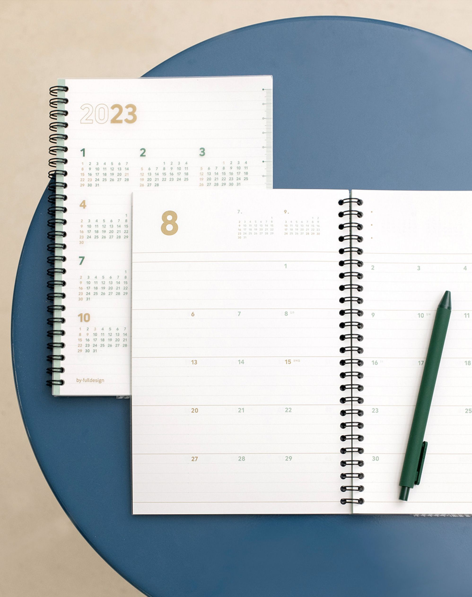 2023 Medium Spiral Basic Monthly Planner