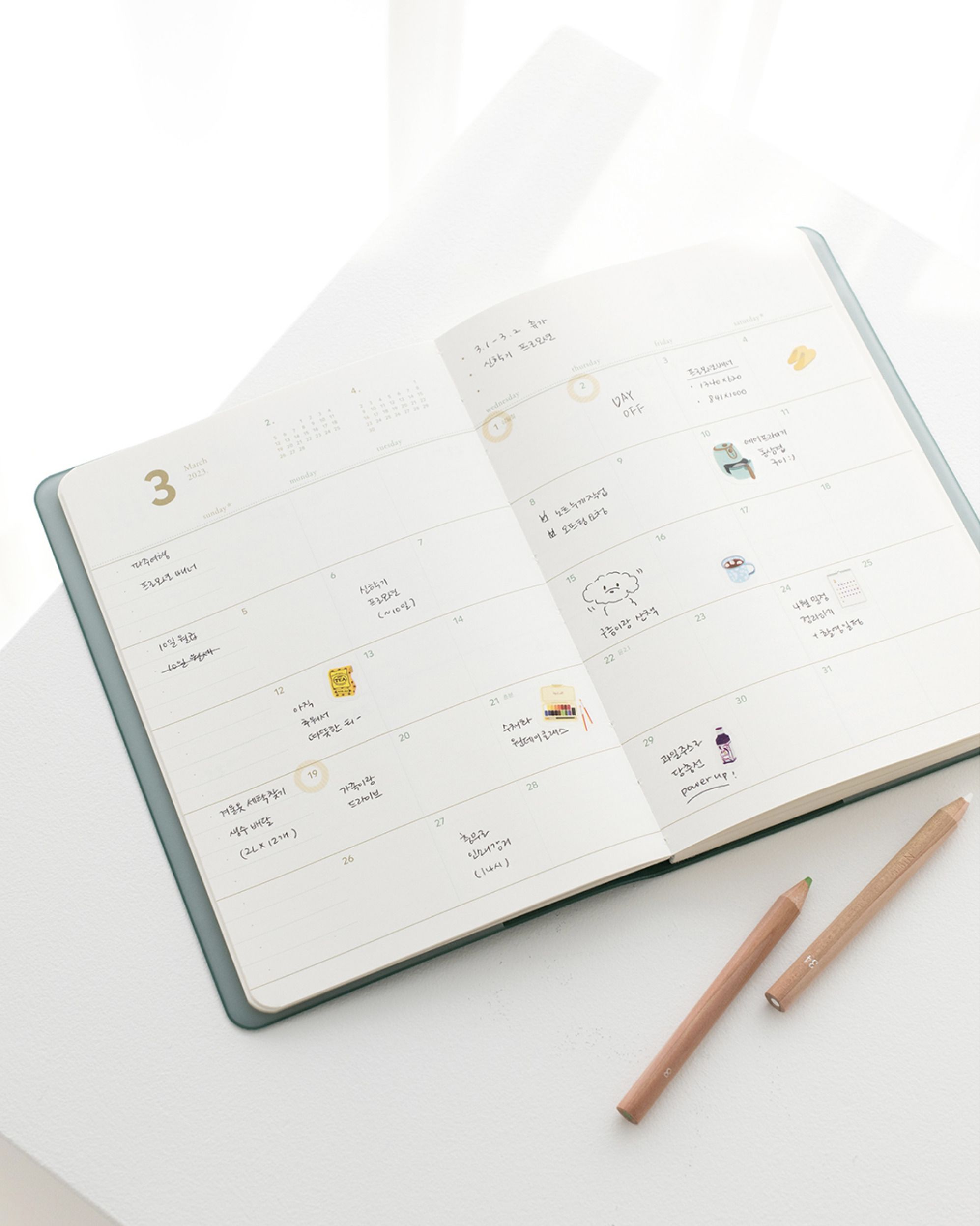 2023 Slim & Sensible Monthly Planner