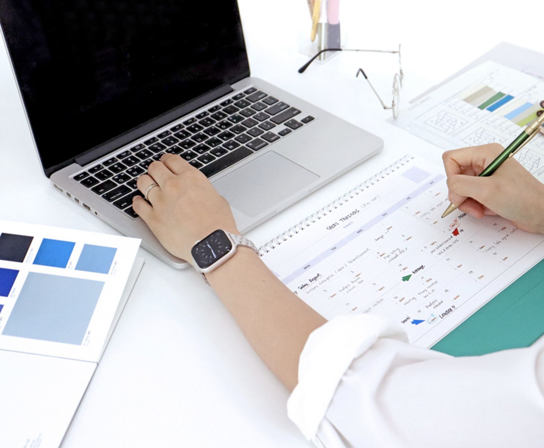 2023 Prism A4 Work Desk Calendar