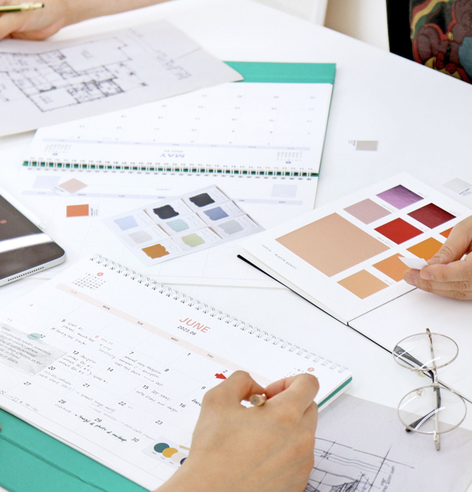 2023 Prism A4 Work Desk Calendar
