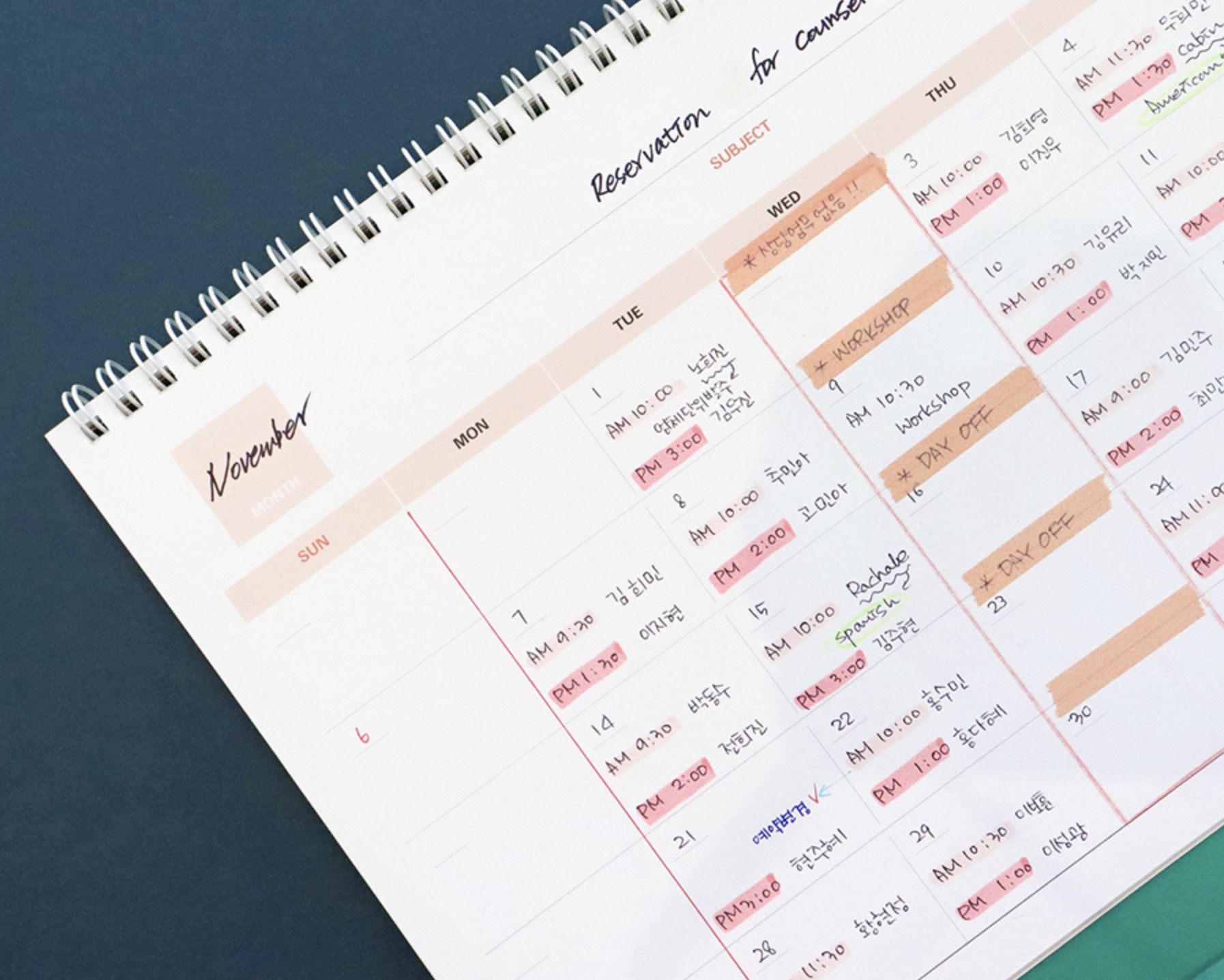 MochiThings: 2023 Prism A4 Work Desk Calendar