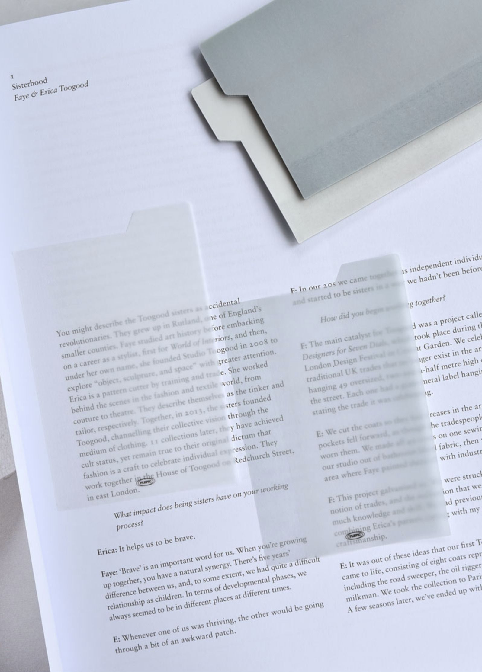 Large Tracing Index Sticky Note