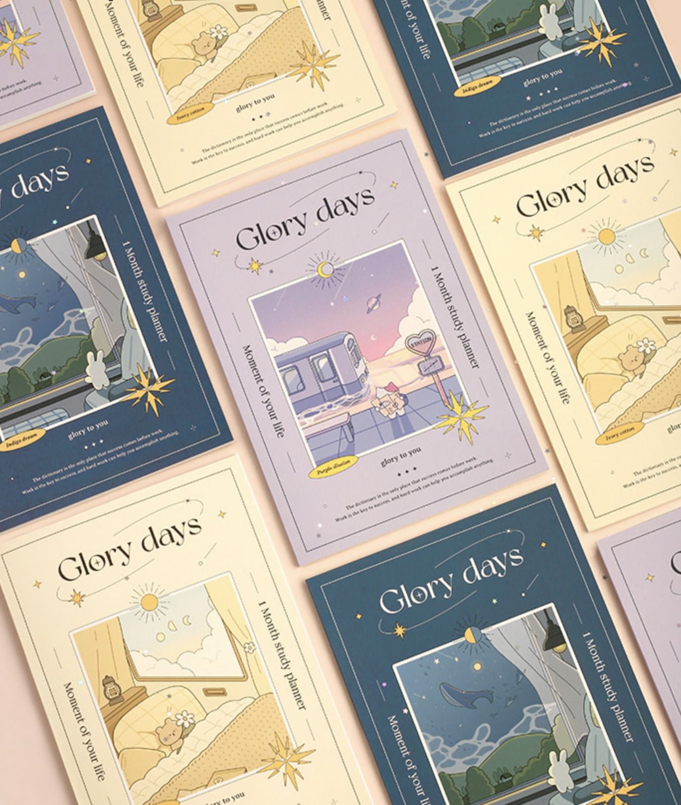 MochiThings: Glory Days 1 Month Study Planner