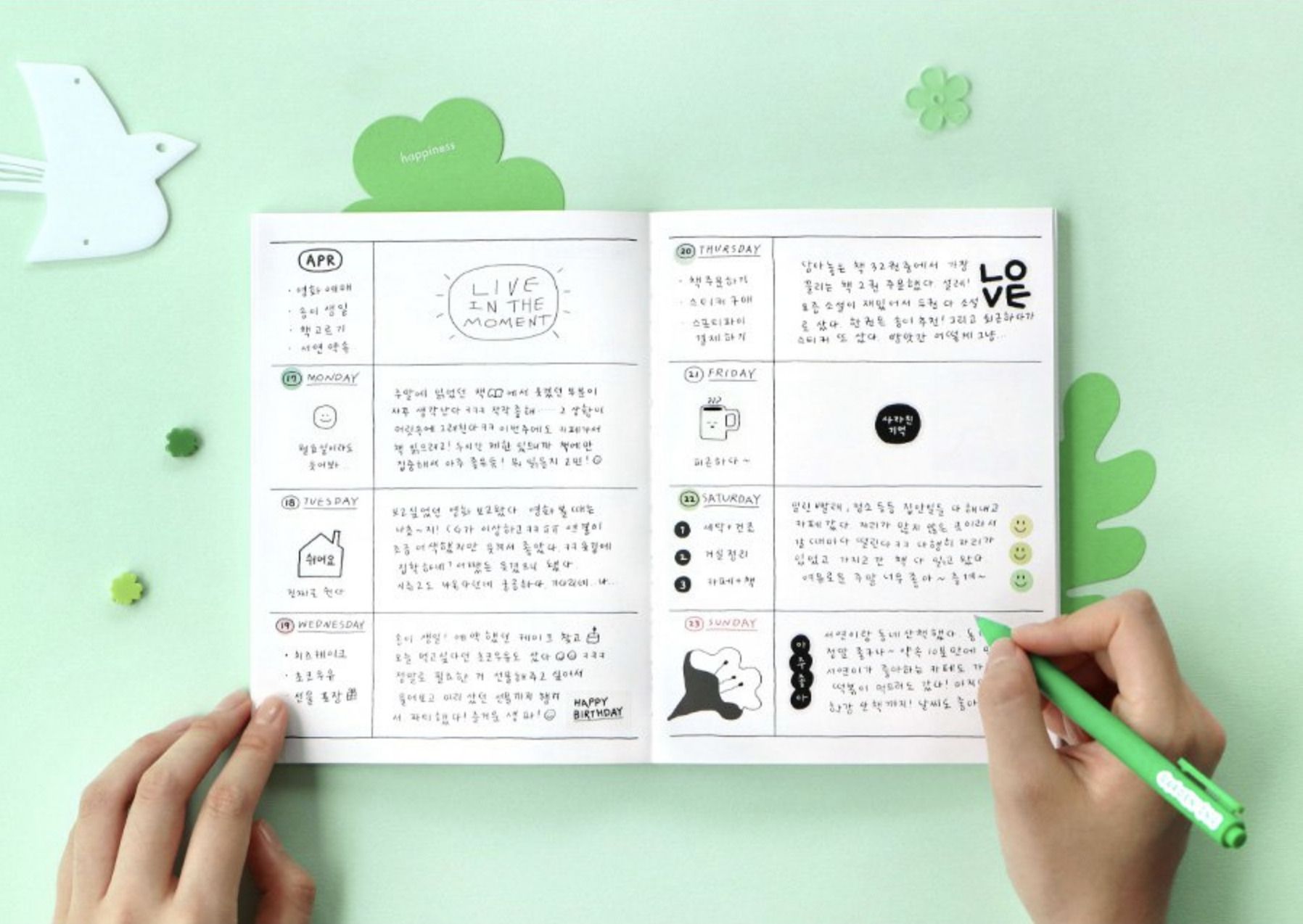 2023 Doodle Diary Planner